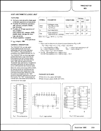 Click here to download 74HCT181D-T Datasheet