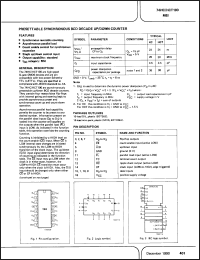 Click here to download 74HCT190D-T Datasheet