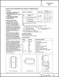 Click here to download 74HC191D-T Datasheet