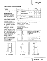 Click here to download 74HCT40102D Datasheet