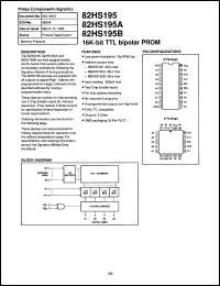 Click here to download N82HS195BD Datasheet