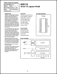 Click here to download S82S115I/883C Datasheet