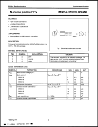 Click here to download BF851A Datasheet