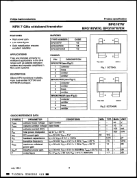 Click here to download BFG197W Datasheet