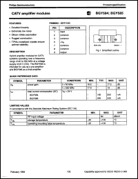 Click here to download BGY584 Datasheet