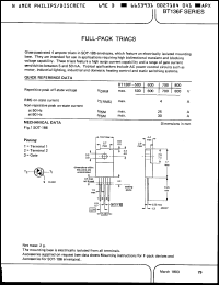 Click here to download BT136F500 Datasheet