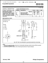Click here to download BUK445-400A Datasheet