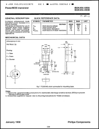 Click here to download BUK454-400A Datasheet