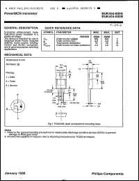 Click here to download BUK454-600A Datasheet