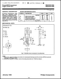 Click here to download BUK555-50A Datasheet