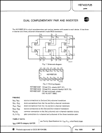 Click here to download HEF4007UBPN Datasheet