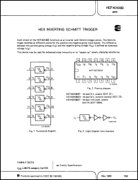 Click here to download HEF40106BTD-T Datasheet