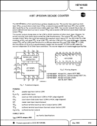 Click here to download HEF40192BPN Datasheet