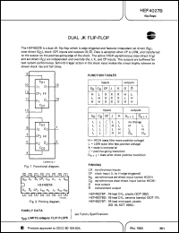 Click here to download HEF4027BTD-T Datasheet