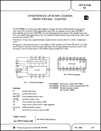 Click here to download HEF4029BTD-T Datasheet