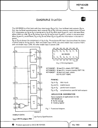 Click here to download HEF4042BTD-T Datasheet