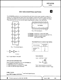 Click here to download HEF4050BTD-T Datasheet