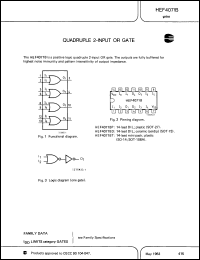 Click here to download HEF4071BTD Datasheet