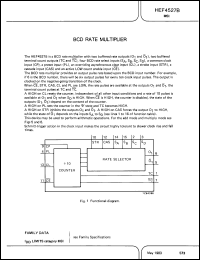 Click here to download HEF4527BTD-T Datasheet