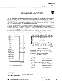 Click here to download HEF4585BPN Datasheet