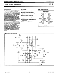 Click here to download LM319A Datasheet