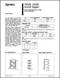Click here to download N74LS132D Datasheet