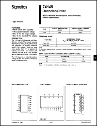 Click here to download N74145NB Datasheet