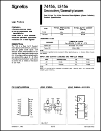 Click here to download N74156NB Datasheet