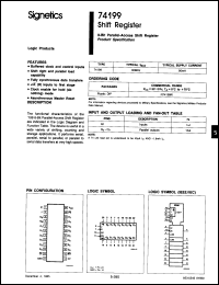 Click here to download N74199N Datasheet