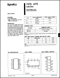 Click here to download N7475B Datasheet