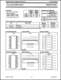 Click here to download N74F805DB Datasheet