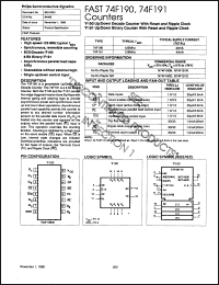 Click here to download N74F191NB Datasheet