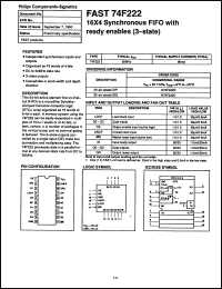 Click here to download N74F222D Datasheet