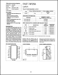 Click here to download N74F256NB Datasheet