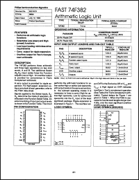 Click here to download N74F382NB Datasheet