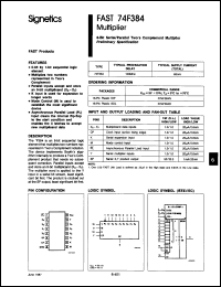 Click here to download N74F384NB Datasheet
