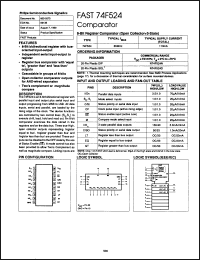 Click here to download N74F524N-B Datasheet