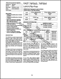 Click here to download N74F563D Datasheet