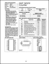 Click here to download N74F579NB Datasheet