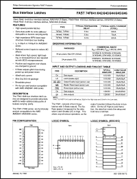 Click here to download N74F842DB Datasheet