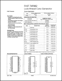 Click here to download N74F882D Datasheet