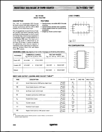 Click here to download N74LS190N Datasheet