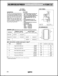 Click here to download N74LS221N Datasheet