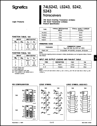 Click here to download N74LS242N Datasheet