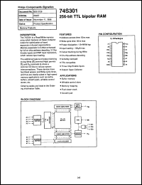 Click here to download S54S301F/883C Datasheet