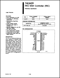 Click here to download N74LS429N Datasheet