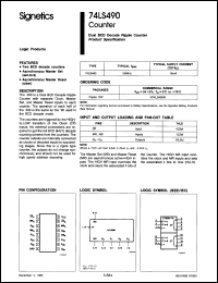 Click here to download N74LS490NB Datasheet