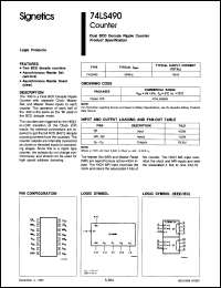 Click here to download N74LS490N-B Datasheet