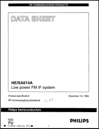 Click here to download NE614N Datasheet