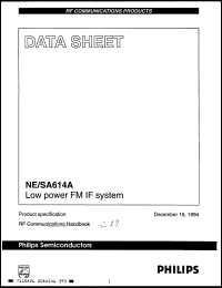 Click here to download SA614AD-T Datasheet